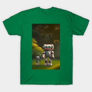 Two robot friends T-Shirt